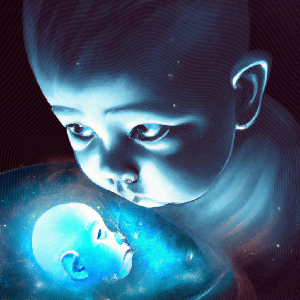 Blikkets dybde: betydningen av når en baby ser på deg i spiritisme