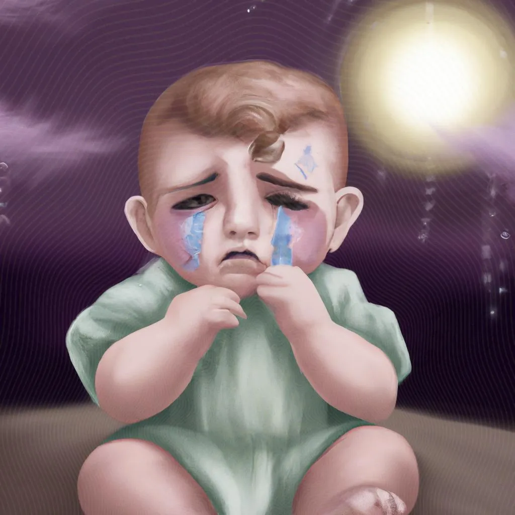 Дитина плаче, коли прокидається? Дізнайтеся, що скаже спіритизм!