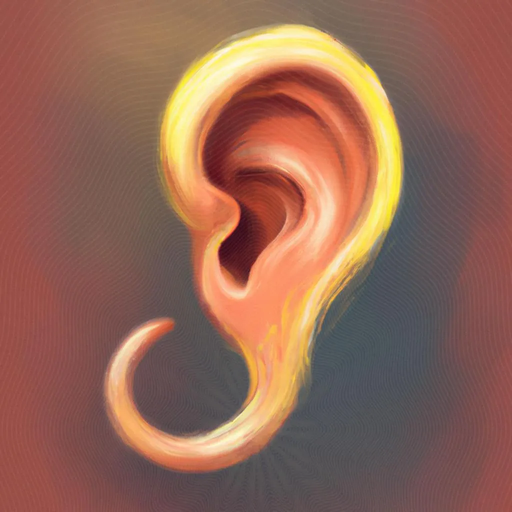 Kuum vasak kõrv: Avasta vaimne tähendus .