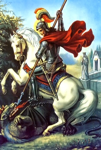 Saint Georges et son cheval magique : le pouvoir d'un rêve