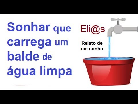 Significado de los sueños: Soñar con un cubo de agua