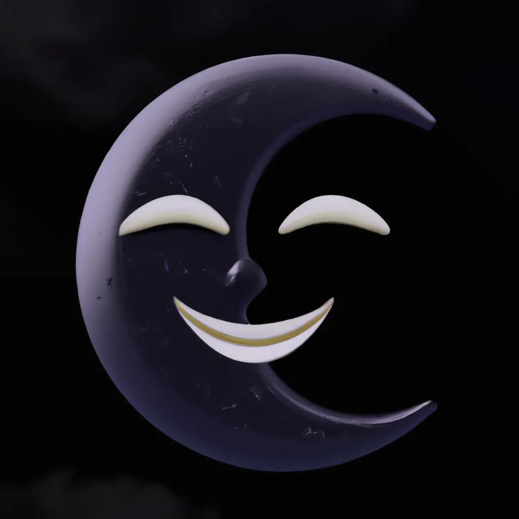 Uppgötvaðu merkingu Black Moon Emoji!