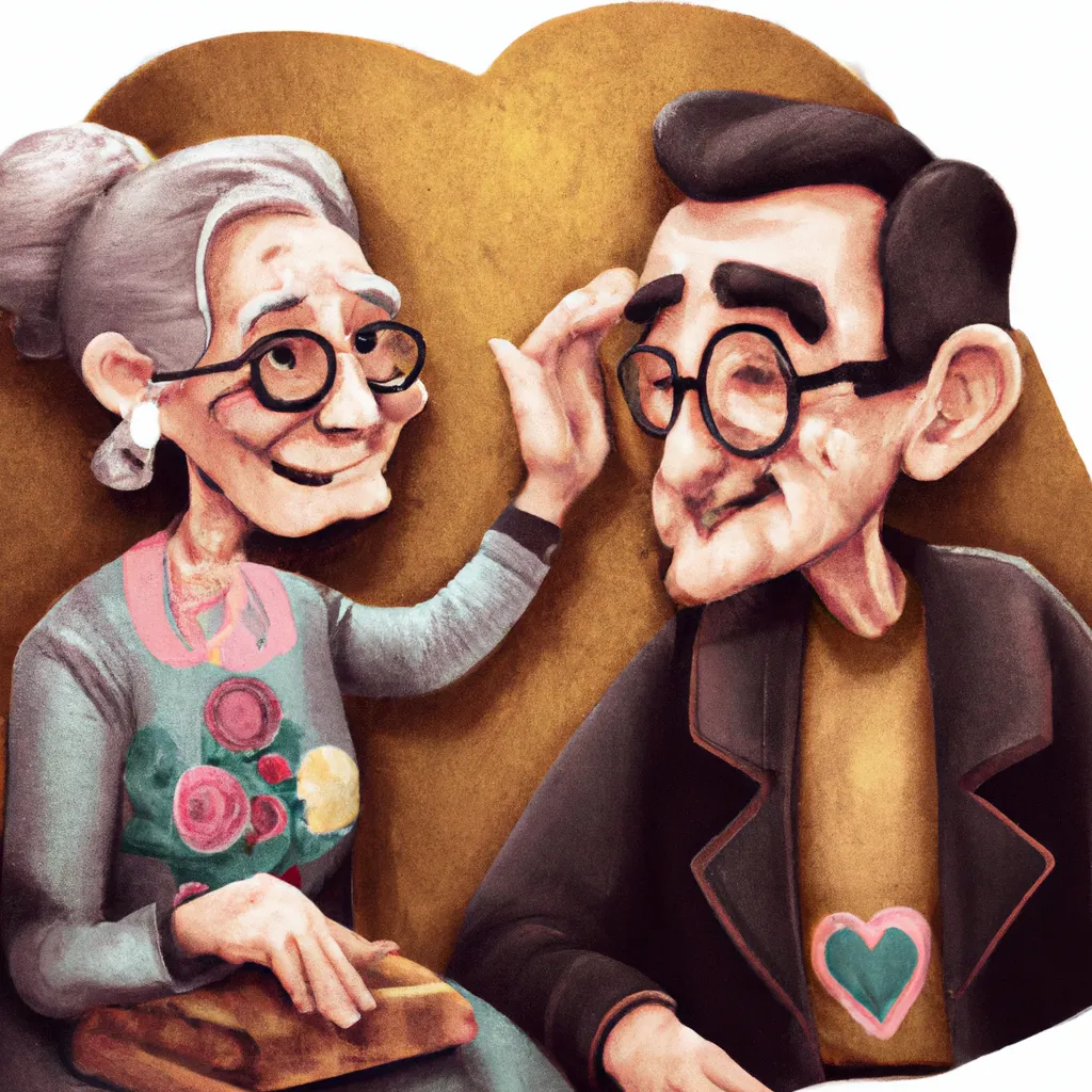 사랑에 대한 할머니의 오래된 공감: 행복한 관계의 비밀을 발견하십시오!