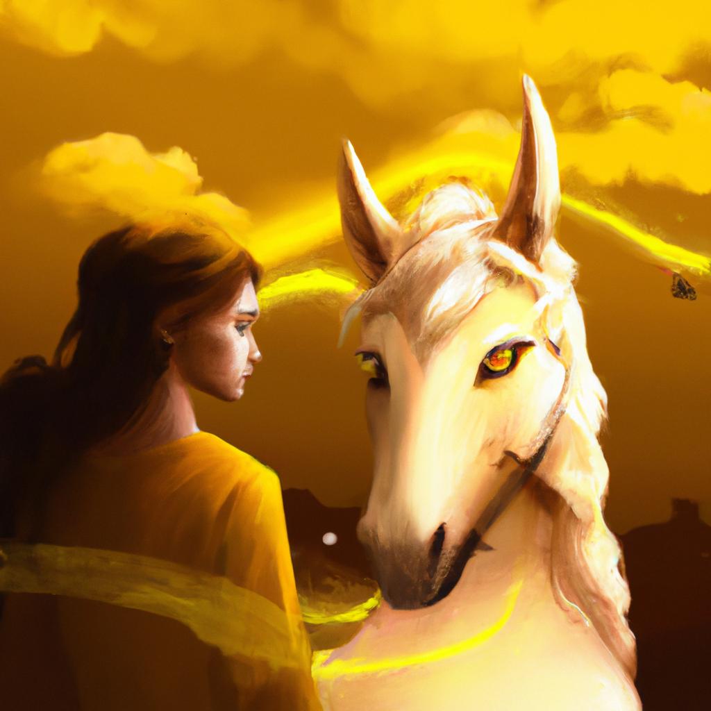 Odkryj, co to znaczy śnić o żółtym koniu!
