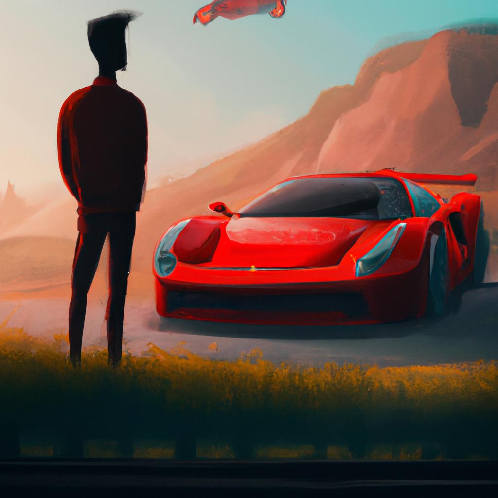 Bermimpi dengan Ferrari Merah: Temukan Maknanya!