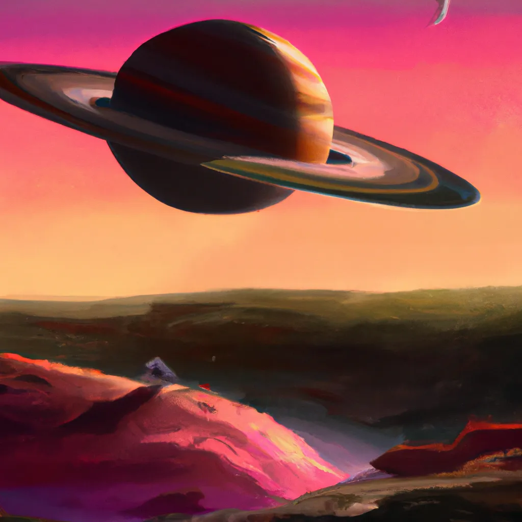 Att drömma med Saturnus: Upptäck vad det betyder!