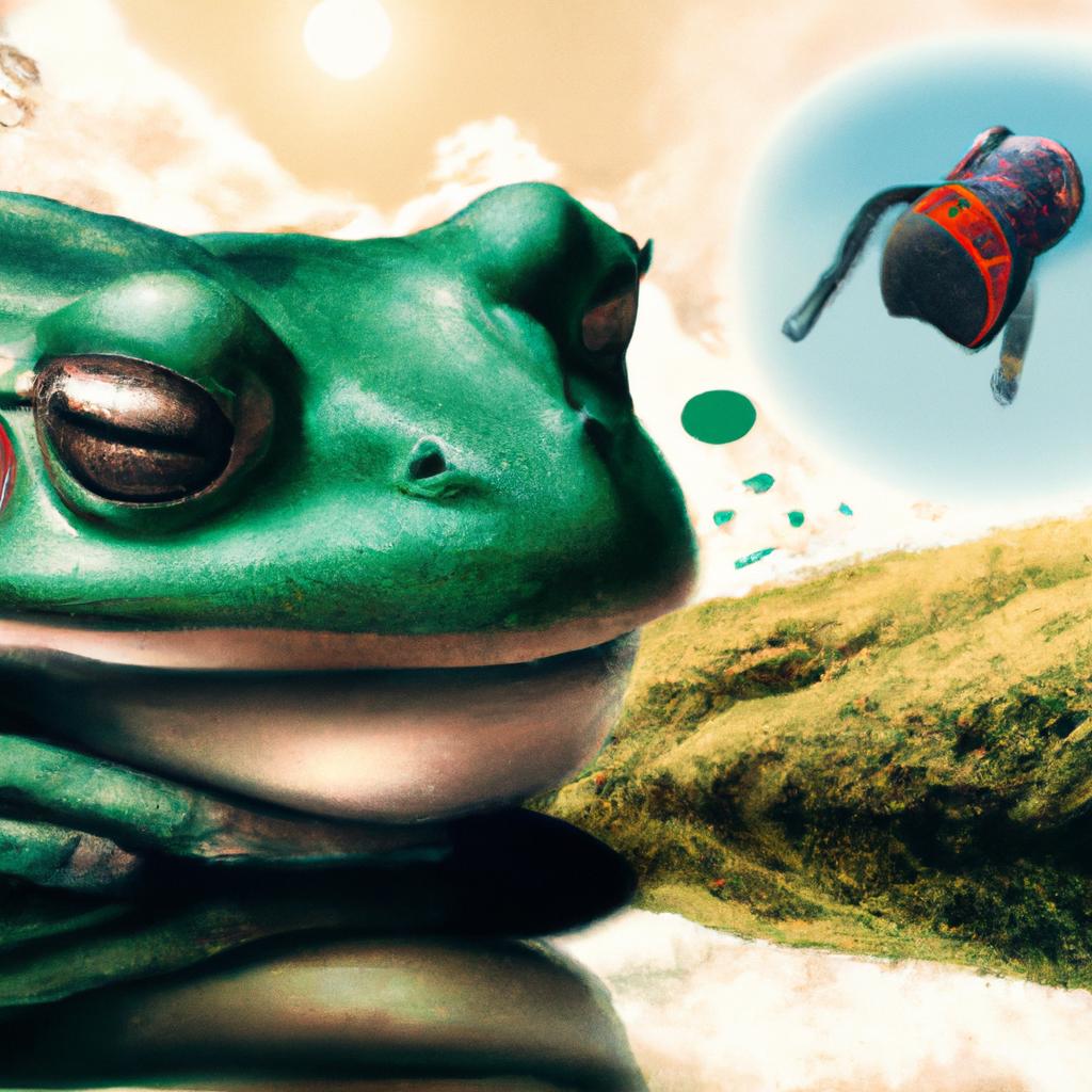 Träumen Sie von einem genähten Frosch? Entdecken Sie die Bedeutung!