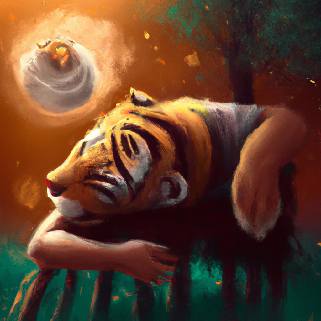 Библейското значение на сънуването на тигър: разгадайте тайните му!
