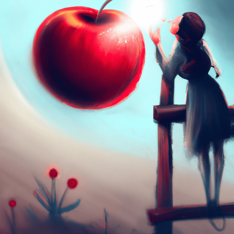Rêver de la pomme d'amour : qu'est-ce que cela signifie ?
