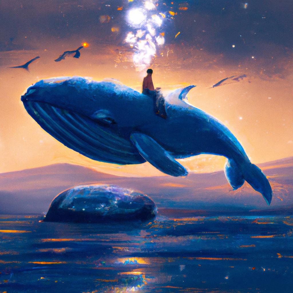 Entdecken Sie das Glück, das der Traum eines Wals offenbart!