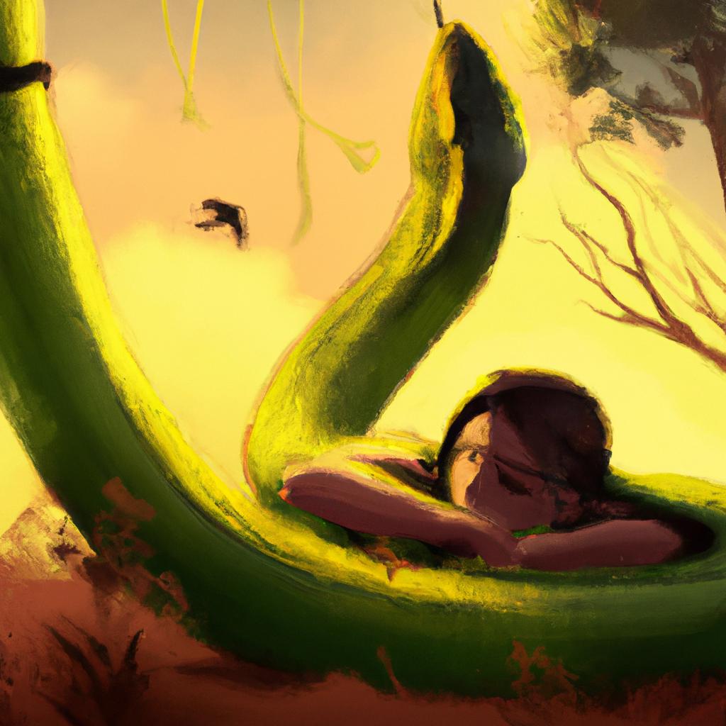 Descobreix què significa somiar amb una serp verda que et mossega!