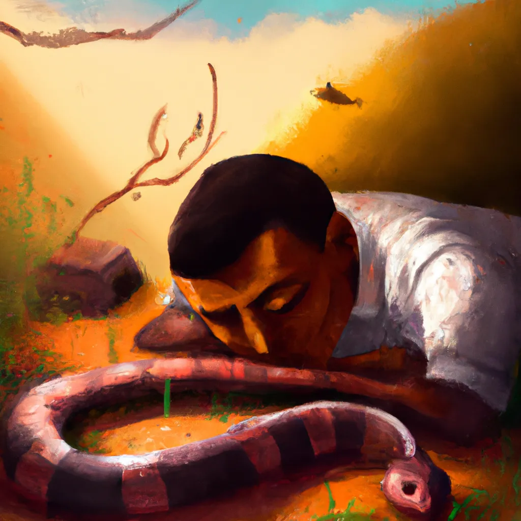 Att drömma om en orm som försöker bita: Vad betyder det?