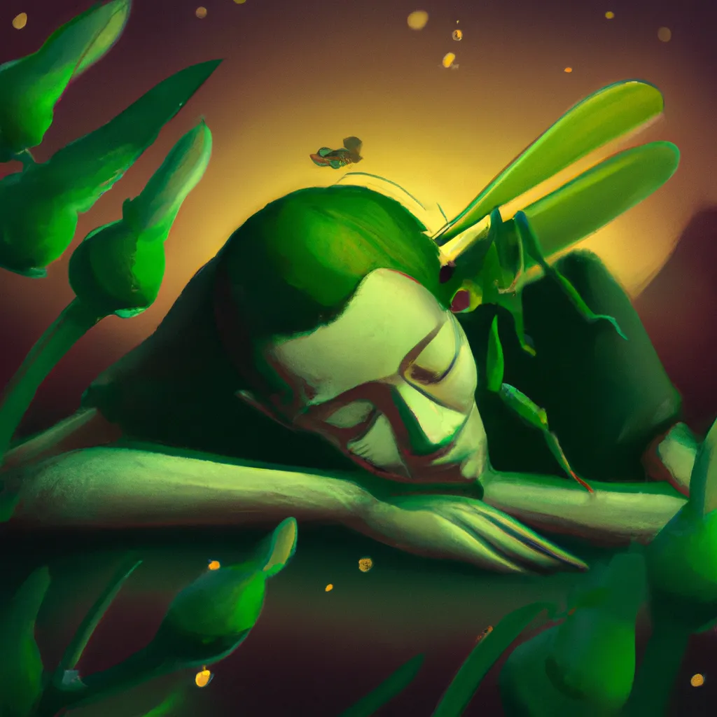 ¡Descubre el significado de soñar con Mantis verde !