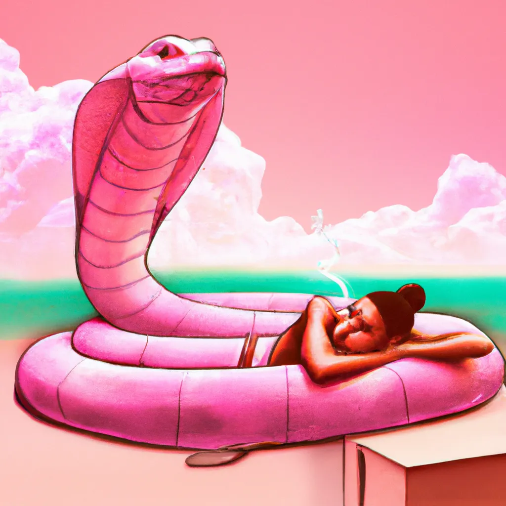 Kaj pomeni sanjati o rožnati kači? Preberite tukaj!