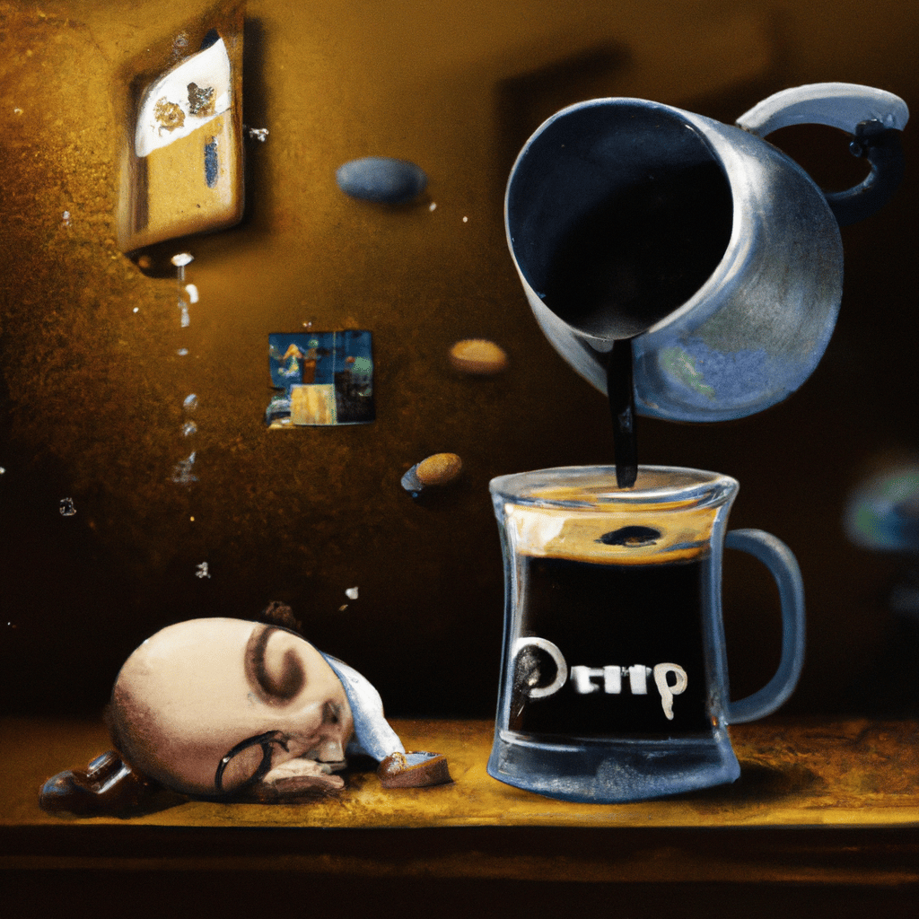 Entdecken Sie die Bedeutung von Träumen von verschüttetem Kaffeepulver!