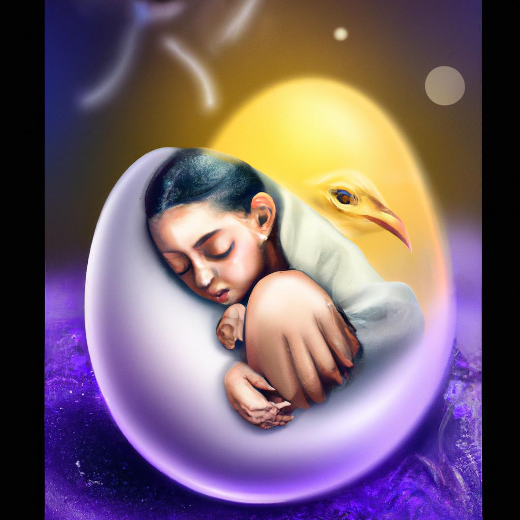 Drømmer om et egg med en unge: betydningen avslørt!