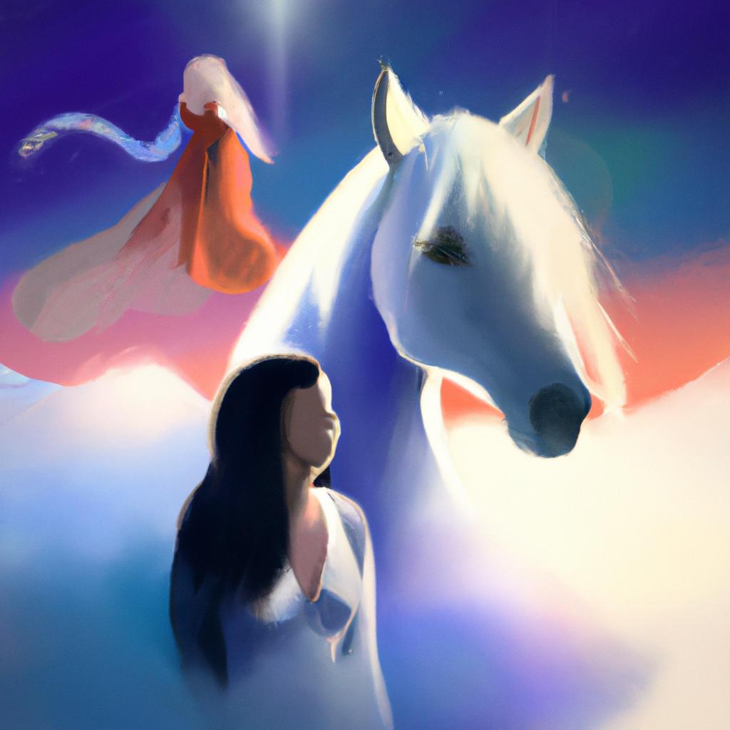 Opdag betydningen af at drømme om en hvid hest og få heldet med dig!