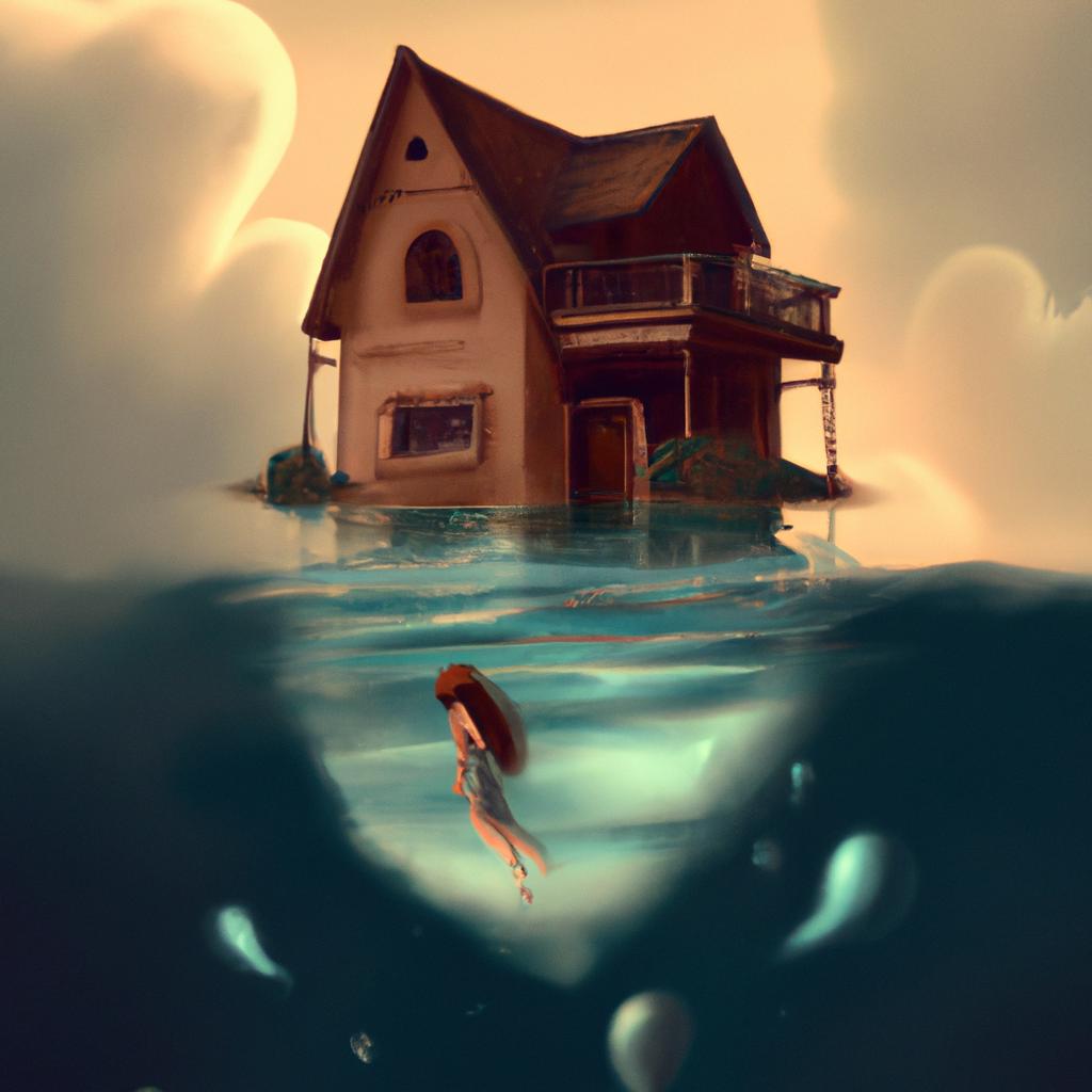 Сонувајќи куќа полна со вода: Откријте го нејзиното значење!