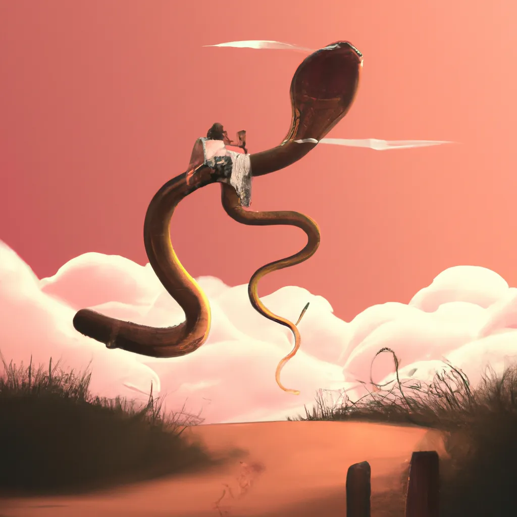 Какво означава да сънувате летяща змия? Разберете тук!