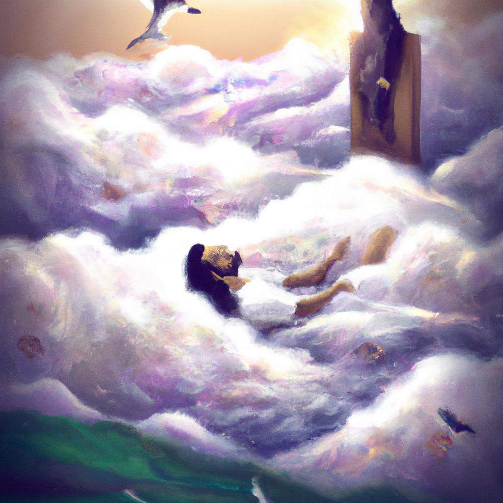 구름 속의 예수 꿈의 의미를 발견하십시오!